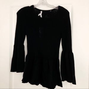 Bell-Sleeve Top